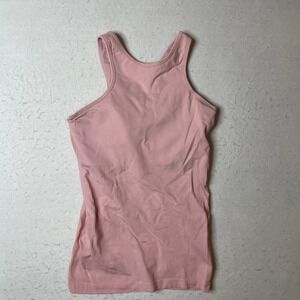 Lululemon‎ Align Tank Top Ribbed Pink Seamless Racerback Women's Stains Size 8